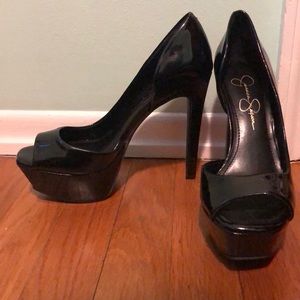Jessica Simpson Peep Toe Heels